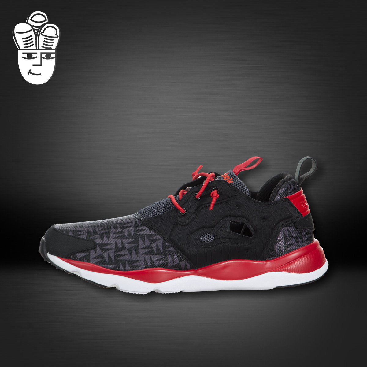 Reebok FuryLite 锐步男鞋女鞋 GS 男子 时尚跑步鞋 运动休闲鞋