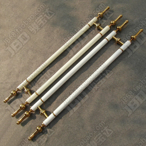 Modern beige European large door handle glass door handle stainless steel wooden door push handle 133L