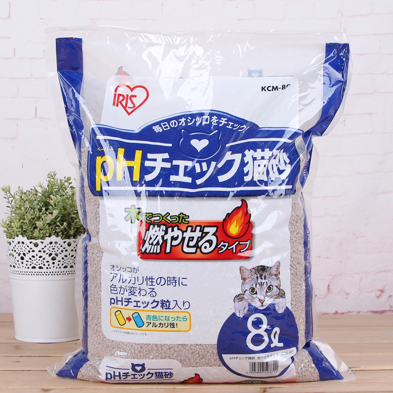 爱丽思/IRIS/爱丽丝健康除臭猫砂猫沙尿路检查8L江浙沪包邮猫砂