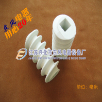 Manufacturer corundum aluminium oxide high temperature diameter 36 square hole ceramic threaded tube external wire pipe winding wire stick can be spliced