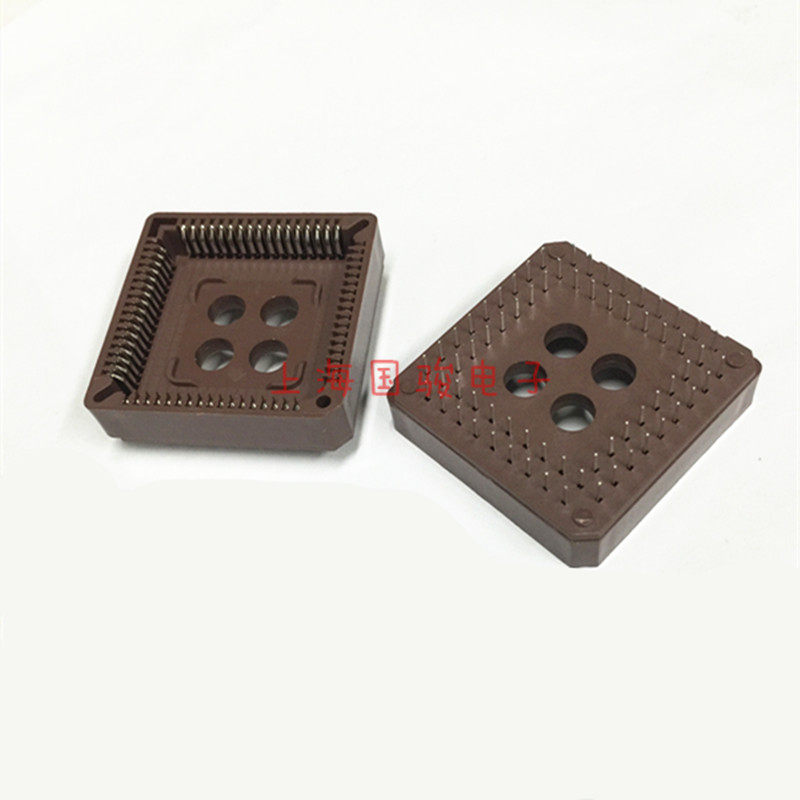 PLCC seat IC-68P square square square 68P IC integrated chip socket stitch integrated seat chip seat-Taobao