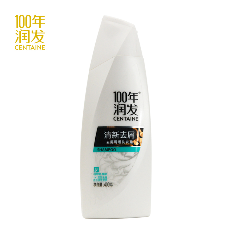 【天猫超市】100年润发 舒缓头皮 去油调理 清新去屑洗发露400g