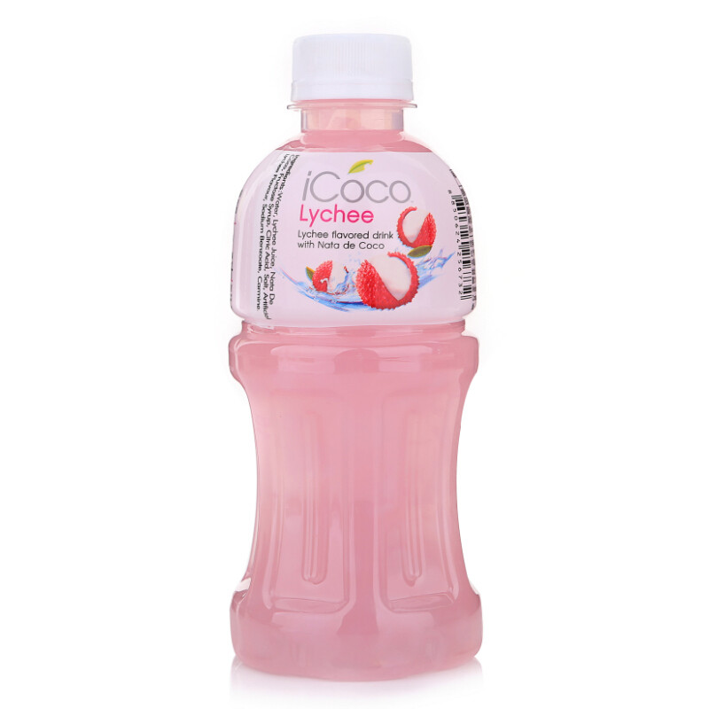 【天猫超市】泰国进口 iCoco荔枝果汁饮料 含椰果 320ml