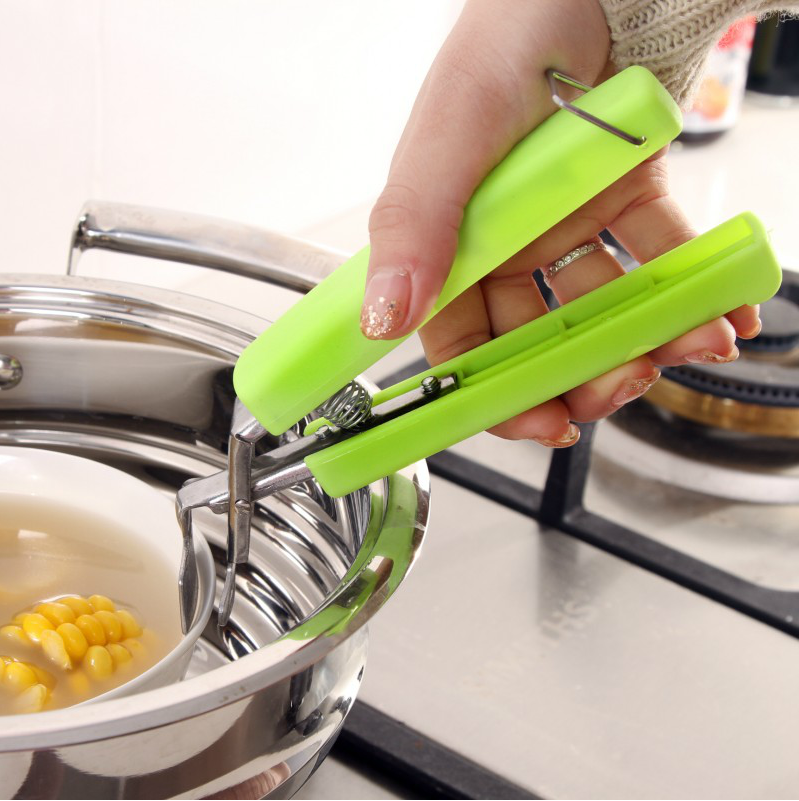 Stainless Steel Fetch Bowl Clip Bowl Grip Bowl Grip Pan Ware Anti-Burn Clip Dish Clip Tray Clip Lifting Bowl