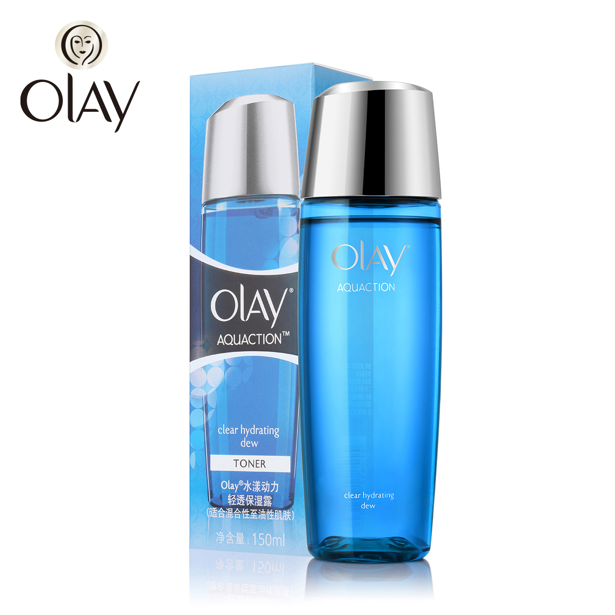 包邮 Olay玉兰油爽肤水 保湿水 正品 水漾动力轻透保湿露150ml