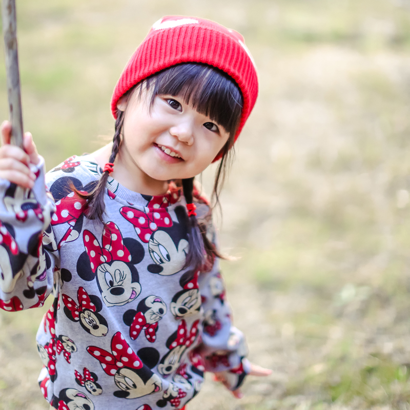 babyprints爱心百塔女童帽子春秋婴儿帽子秋冬儿童毛线帽子宝宝潮