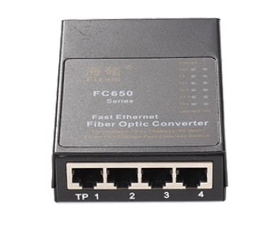 Sea Master one thousand trillion Dual Slim Single Mode One Light Four Electric Fiber Transceiver FC1050A-S10-SC Original