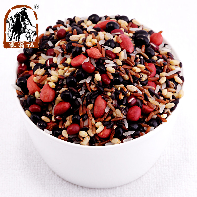 【天猫超市】塞翁福杂粮粥400g五谷杂粮粥八宝粥原料组合小黑米豆