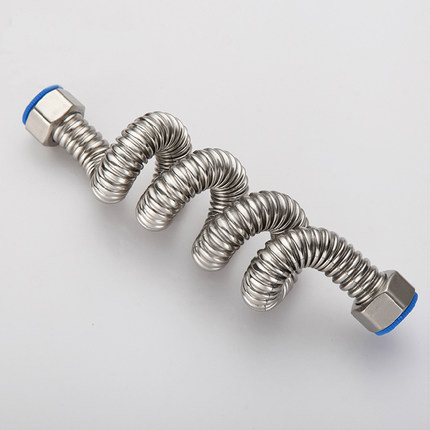 Manufacturer direct selling stainless steel bellows water inlet hose can bend explosion-proof hard pipe water heater water inlet pipe encryption