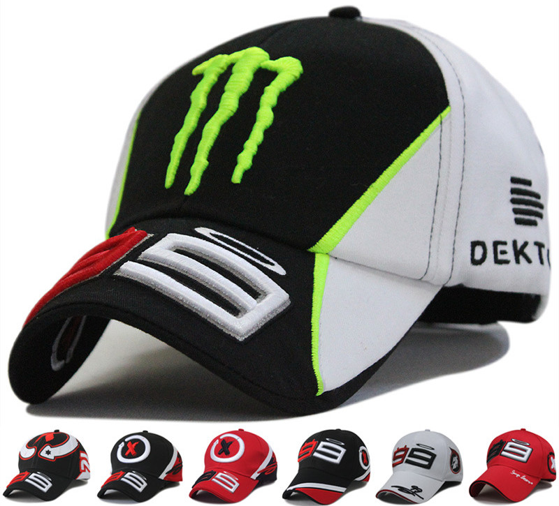 New 99 claws fine embroidery DEKTON Loren Signature racing cap locomotive hat round fork baseball cap