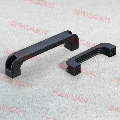 Reinforced nylon square handle plastic handle reinforced rib square handle welding machine handle 120 180