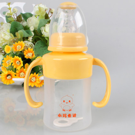 小鸡卡迪 握把矽胶防胀气奶瓶 KD1062 100ML 不含双酚A