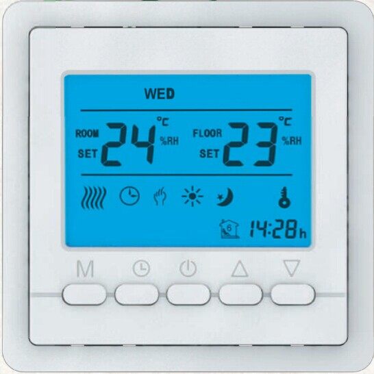 South Korea electric film thermostat Yilin 9300 floor heating thermostat switch heater thermostat package monitor