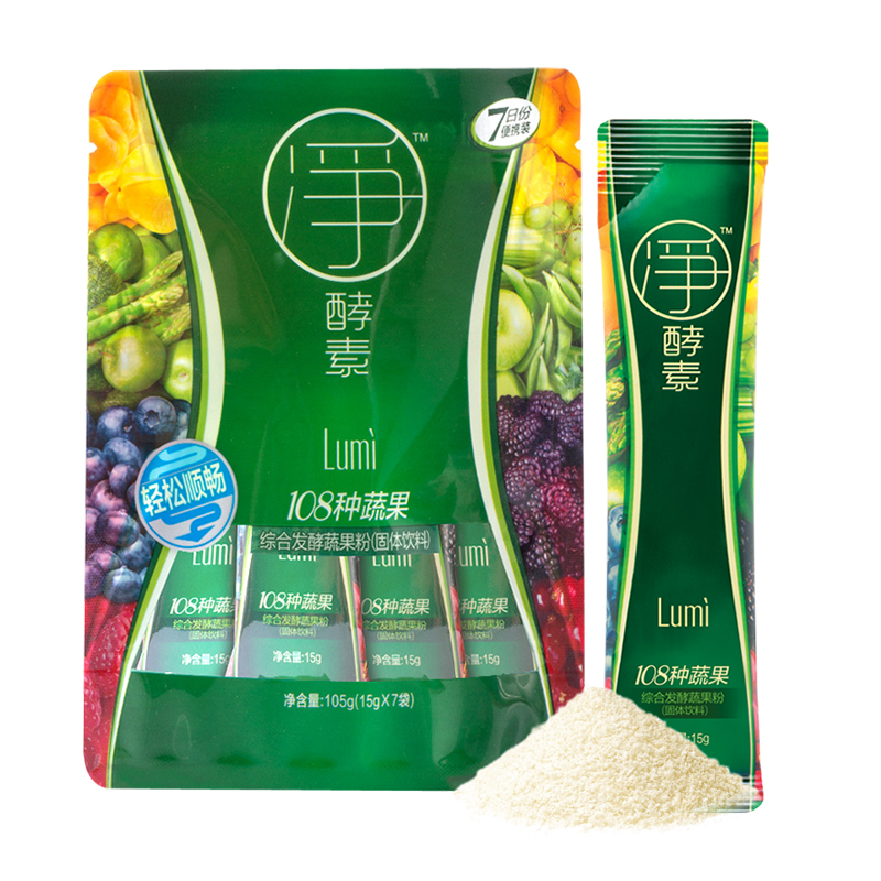lumi 综合发酵蔬果粉(固体饮料)15g*7袋