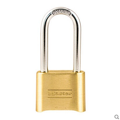 New US Masters Lock Brass Anti-pry Anti-smashing Code Long Lock Hook Padlock 175MCNDLH
