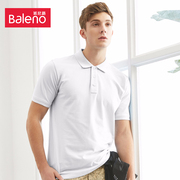 Baleno Benny Road nam t-shirt mùa hè ve áo màu rắn ngắn tay polo áo sơ mi nam Người Anh giản dị Paul áo triều