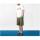 Navy craft American hạng nặng nền tảng lỏng lẻo thẳng năm điểm quần quân đội nam retro quần short dụng cụ hoang dã