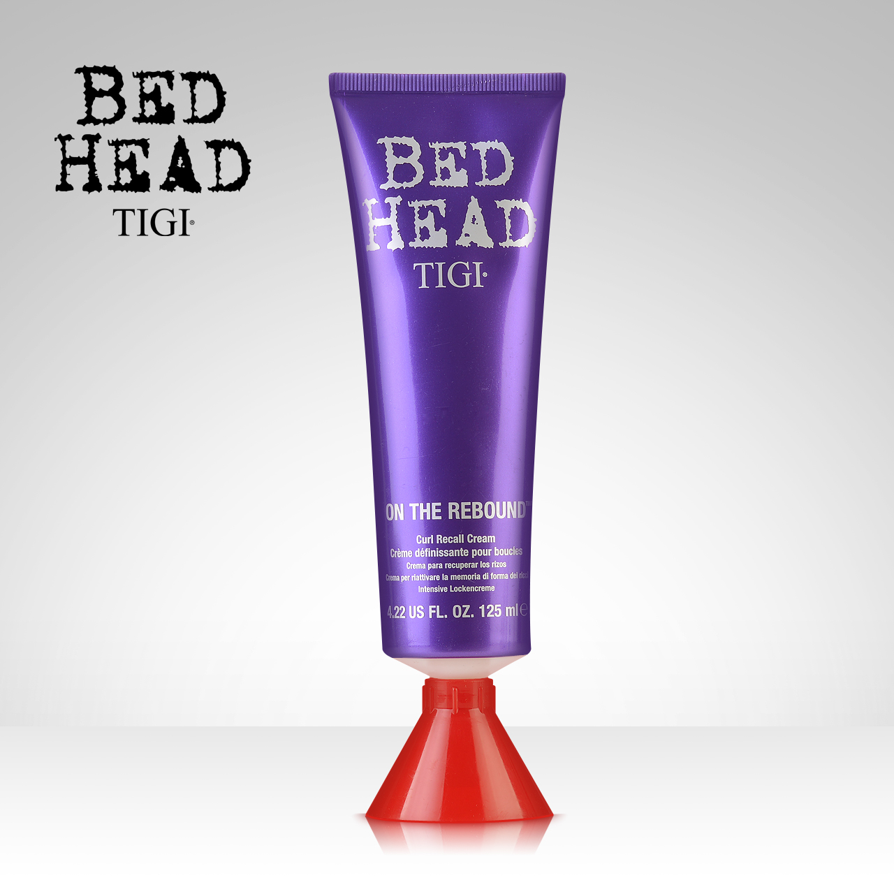 TIGI体吉 BEDHEAD卷度回塑霜125ml 滋润卷发 卷发纹理更明显持久
