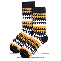 Vegetarian Original Color Geometric High Bunch of Socks Personality European and American Original Sox Socks Lovers Sports Skateboard Socks Man