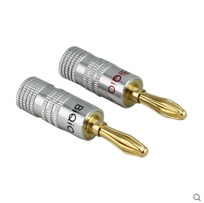 Pure Copper Speaker Wire Plug Sound Banana Head Banana Plug Socket 1 Price