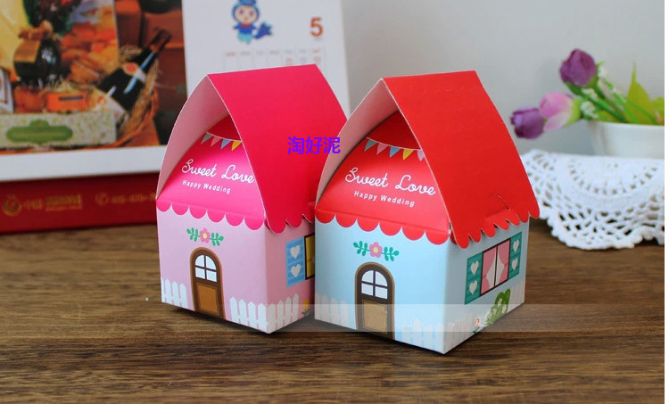 Wedding Supplies Personalized Candy Box Pentagram Candy Box (Happy Star) Order Candy Box