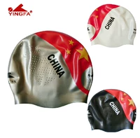 Mũ bơi hạt lớn chính hãng Yingfa Đàn ông và phụ nữ có thể chơi mũ bơi không thấm nước silicone chống trượt 	nón bơi intex	