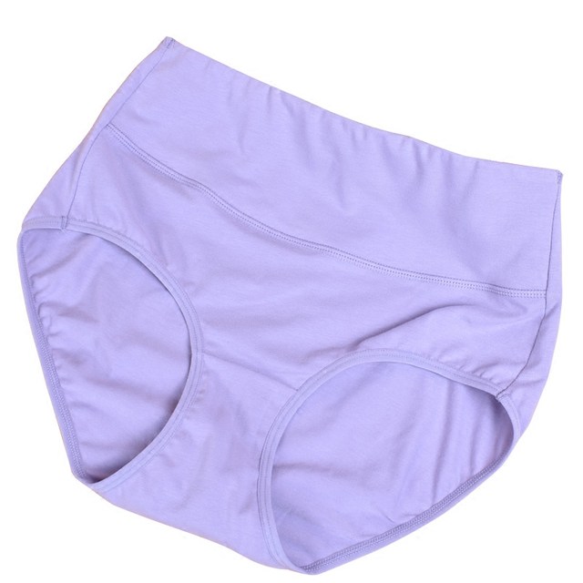 Die An Fen Women's Underwear Pure Cotton High Waist Tummy Covering Hip Lifting Large Size Warming Palace Mom Loves to Wear Women's Boxer Briefs