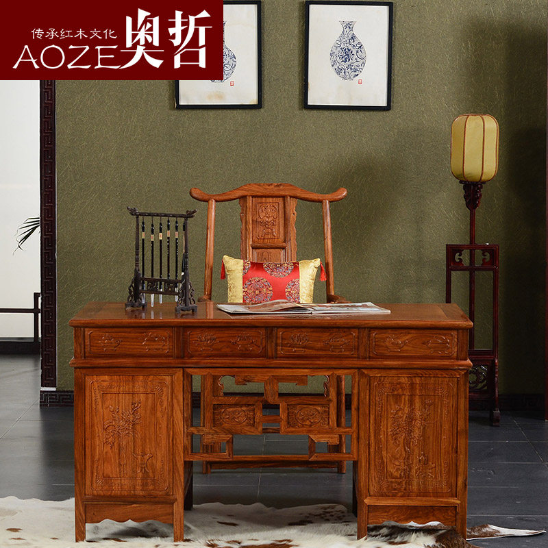 ������ʽ�¹ź�ľ�Ҿߴ����̴ľ�칫��A-A09