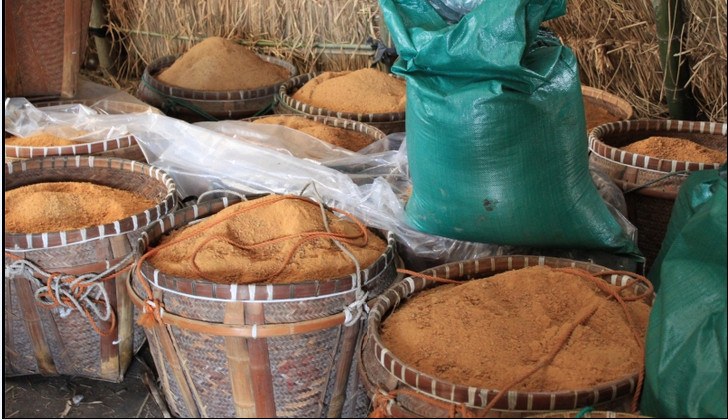 Wenzhou local sugar cane Wenzhou specialty Ruian Mayu farm self-produced brown sugar 500 grams of 5 pounds of new sugar