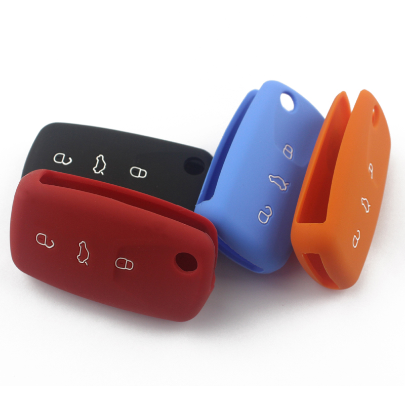 斯柯达野帝钥匙包套全新晶锐明锐昕锐汽车专用遥控保护硅胶套16款