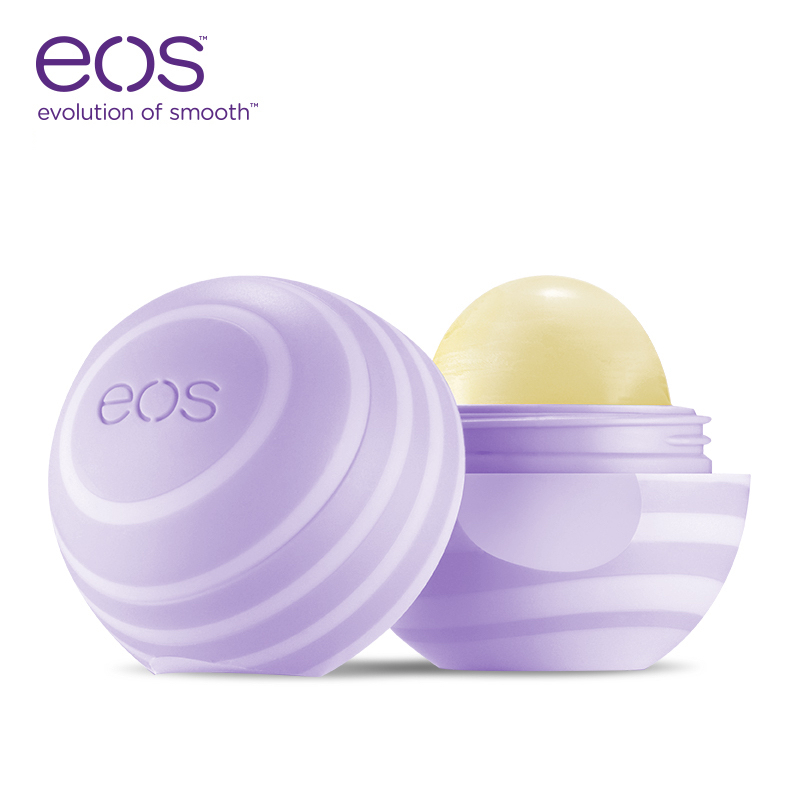 eos/伊欧诗凝柔系列蜜意紫莓润唇膏 男女天然滋润保湿护唇