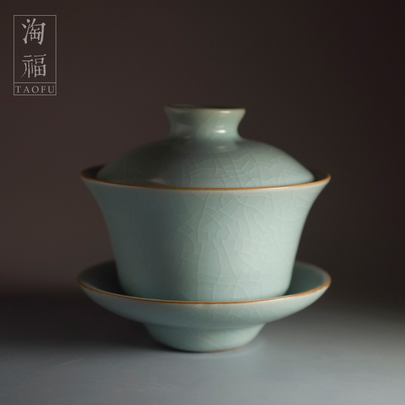 Undressed ore agate into glaze your up tureen ceramic cups kung fu tea set jingdezhen porcelain slice open cover cup size