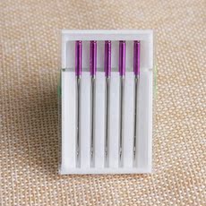 Принадлежности для шитья 飞跃缝纫机蓝针紫针 弹性面料专用 进口缝纫机机针