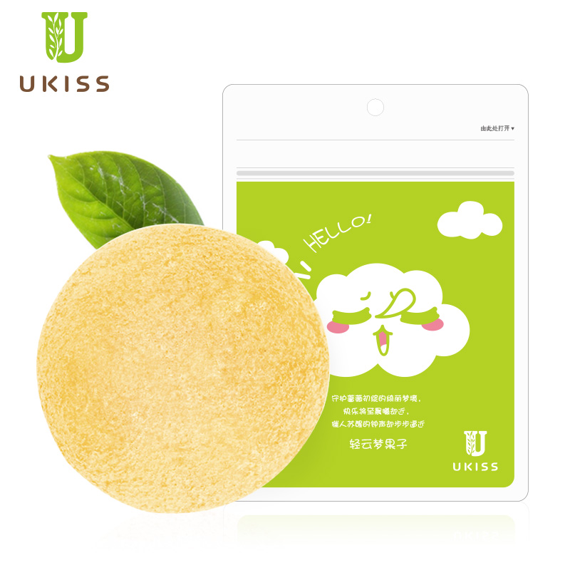 UKISS/悠珂思魔芋洗脸扑洁面球洁面海绵扑洗颜洁净棉浴球