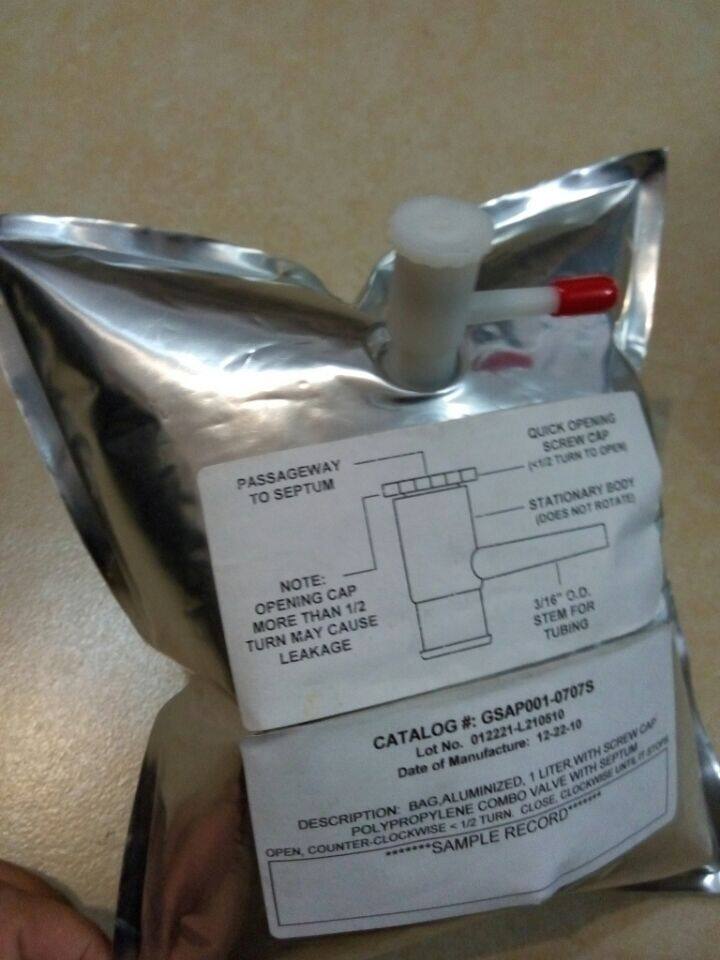 非甲烷总烃 低浓度挥发性有机物 铝箔复合膜气体采样袋 美国进口