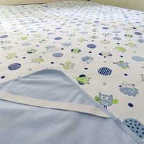 Diaphragm for baby waterproof breathable cotton Washable double-sided children overnight sheets 2 m oversized baby