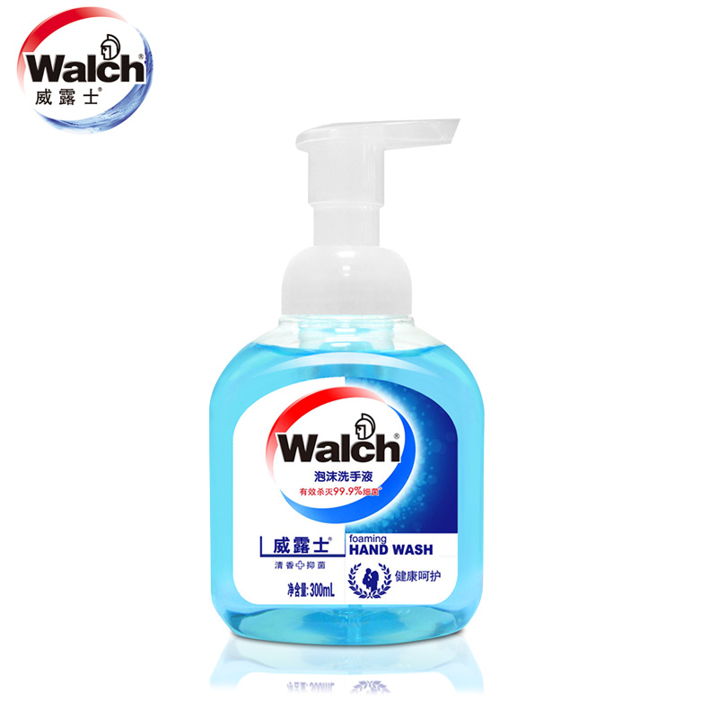 Walch/威露士泡沫洗手液清新清香草本300ml杀菌消毒抑菌特价