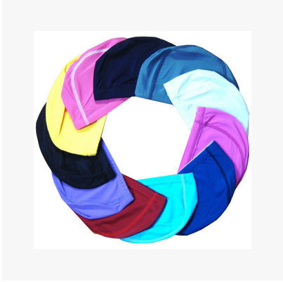 All-match nylon high-quality fabric high-elastic fabric men's and women's swimming caps swimsuits with swimming caps