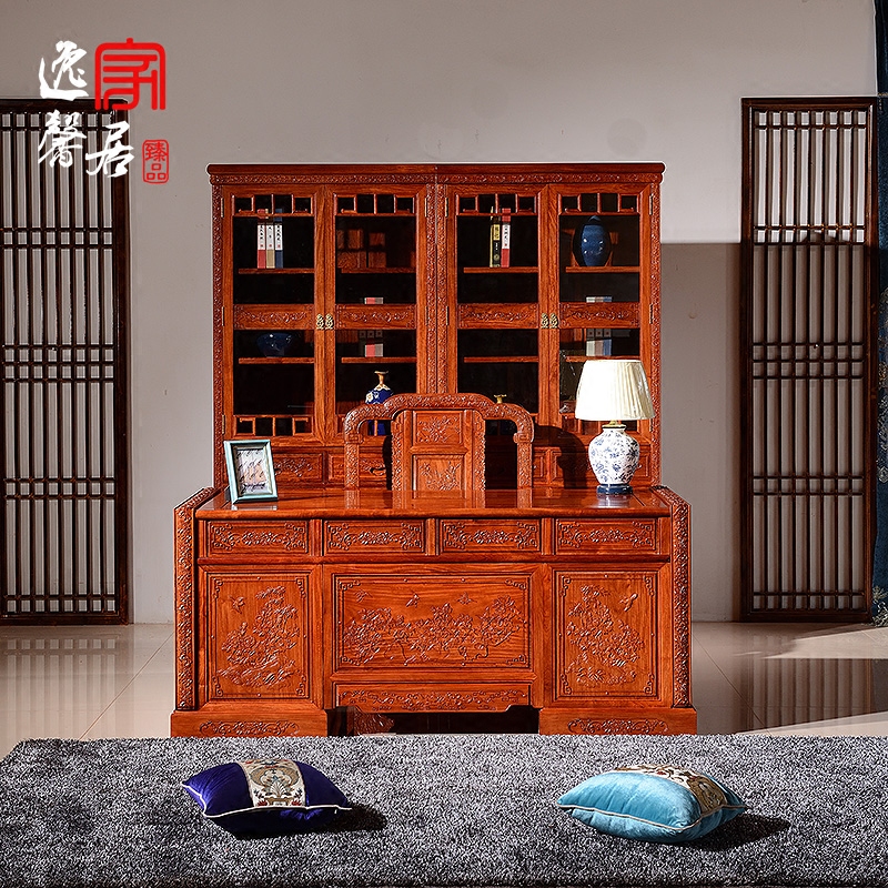 ��ܰ��ľ�Ҿ���黨��ľ�칫����MDHL-030��