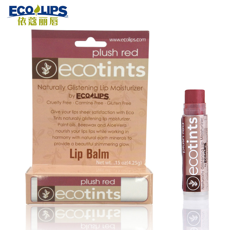 Ecolips有机梦幻桃红润唇膏