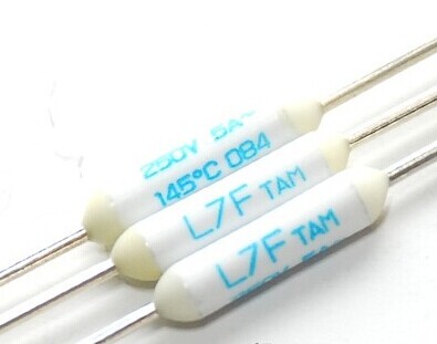 Tamura temperature fuse L7F TAM 250V 5A 145℃ insurance tube 145 degrees original stock spot