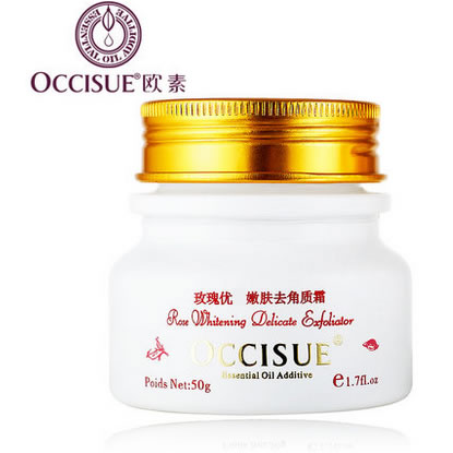 正品occisue欧素玫瑰嫩肤去角质霜50g