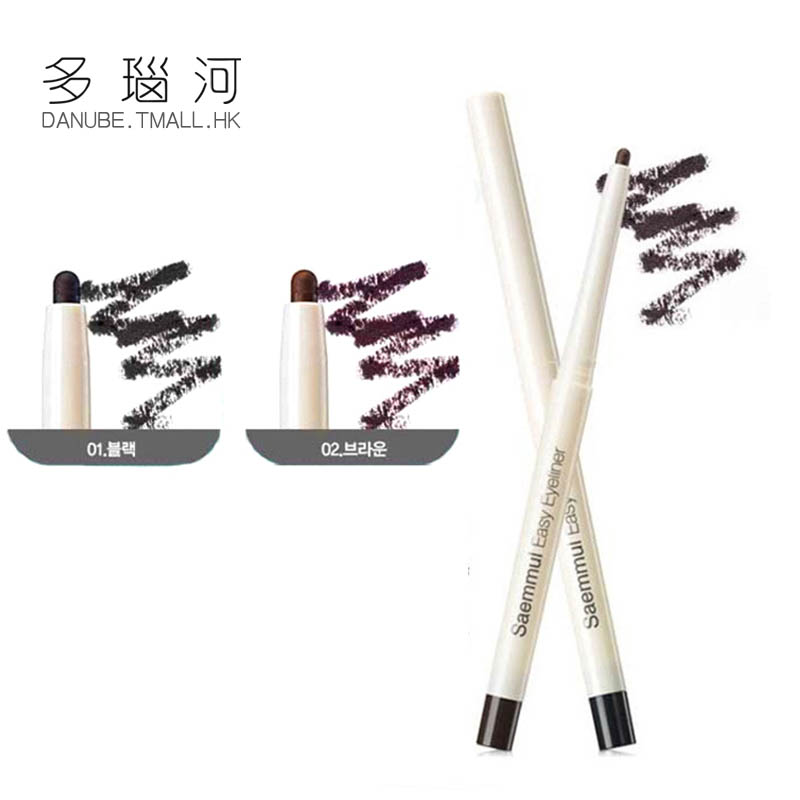 THE SAEM得鲜  自动旋转凝胶眼线笔持久防水不晕染软芯