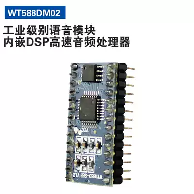 WT588DM02 industrial level voice module coal mine alarm parking system DIP28 voice chip