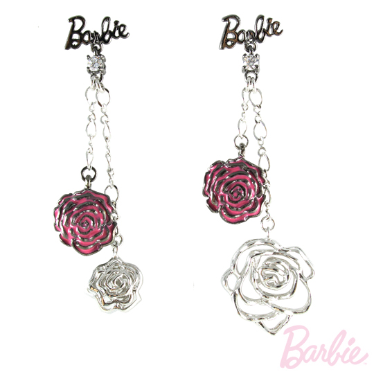 【Barbie】玫瑰芳心耳环 PayEasy官网直邮