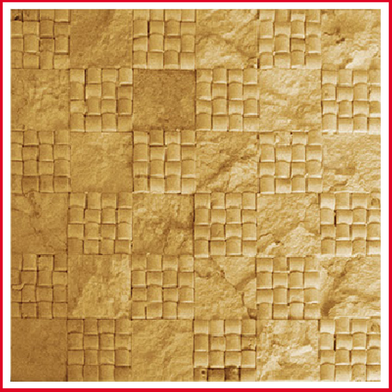 Upper Sea Dragon Octopus Sandstone Background Plate Villa Exterior Wall Decorative Plate Sandstone Background-Hite plate