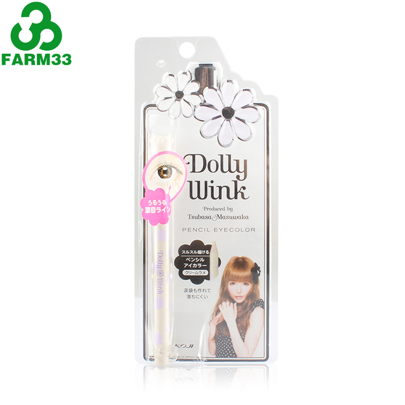 KOJI/蔻吉 Dolly Wink益若翼珠光卧蚕泪袋笔 美型眼线笔