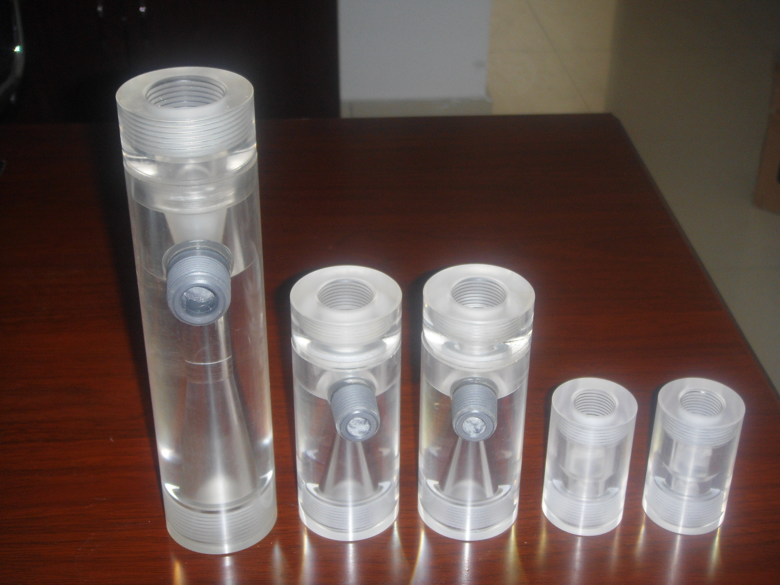 Chlorine dioxide generator accessories injector plexiglass transparent water injector injector gas-liquid mixer