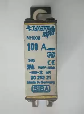 Siba ULTRA RAPID fuse NH000 100A 690V 700V 30KA aR (2029221)