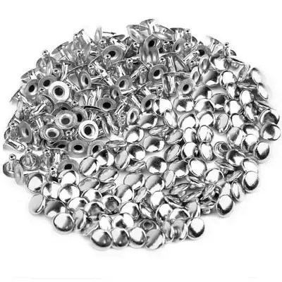 100 sets of 7*7mm single-sided rivets, rivets, rivets, rivets, rivets, belts, jeans, rivets